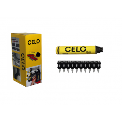 GWÓŹDŹ DO BETONU TKA STAL ZWYKŁA 40MM 800szt +GAZ dla osadzaka FORCE ONE /opk=800szt./ 940800TKA CELO (940800TKA)